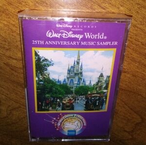 Walt Disney World 25th Anniv. Music Sampler 1996 Disney Records Cassette Sealed